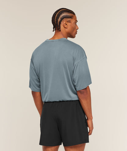 Gymshark Washed Pastels T-Shirt Stealth Blue