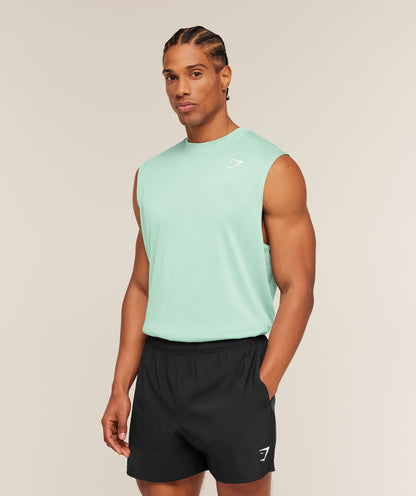 Gymshark Washed Pastels Tank Pop Turquoise
