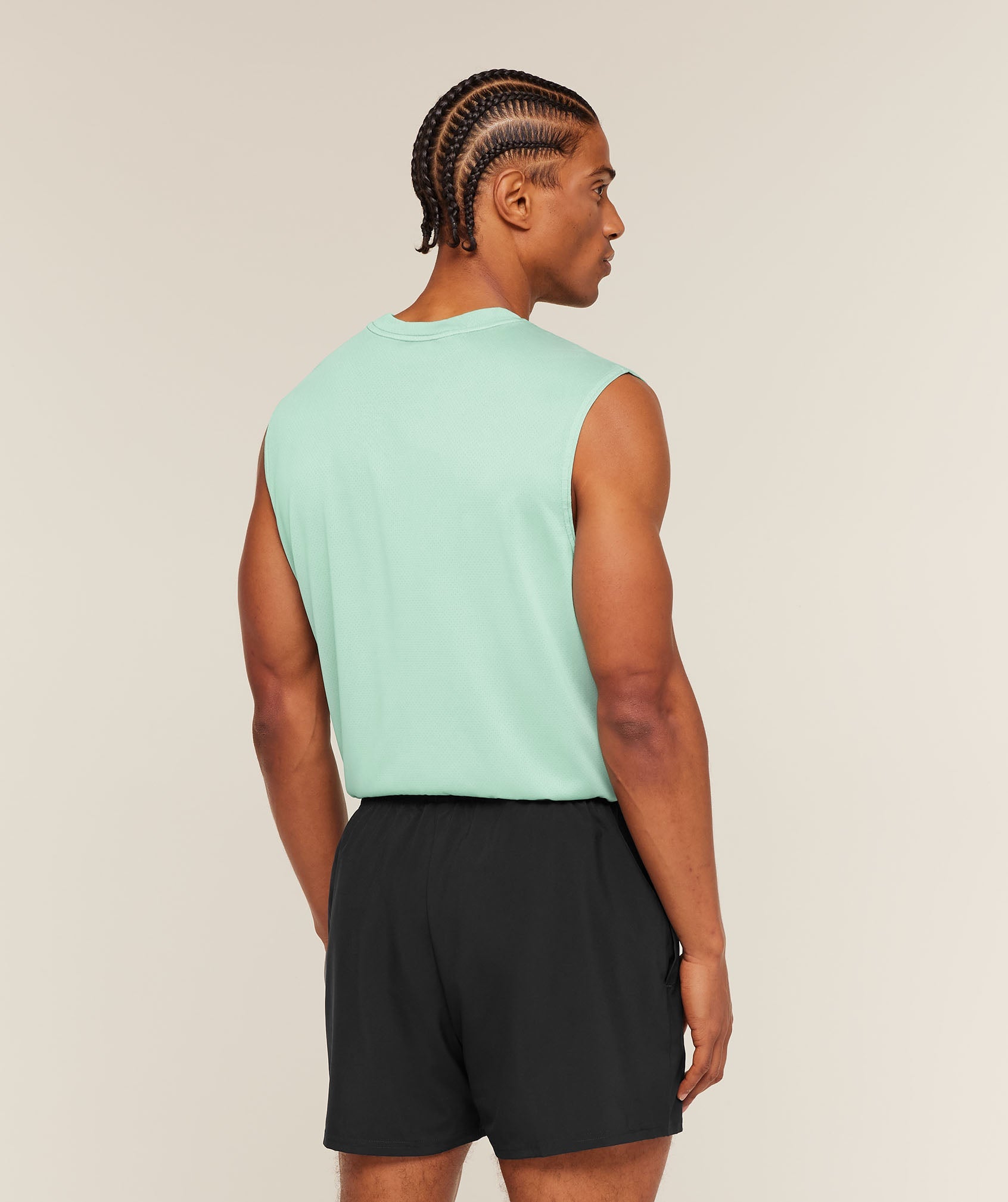 Gymshark Washed Pastels Tank Pop Turquoise
