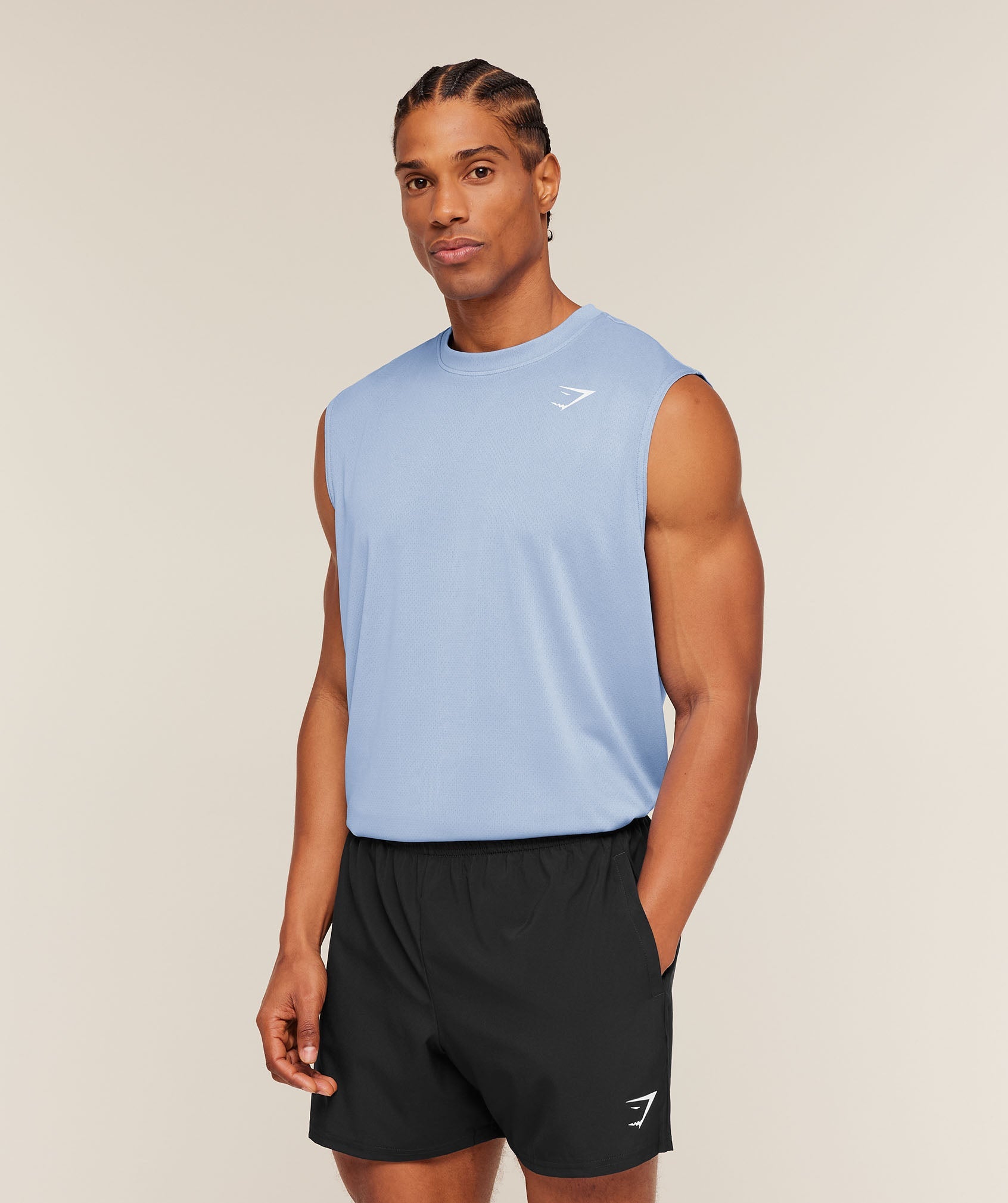 Gymshark Washed Pastels Tank Steady Purple