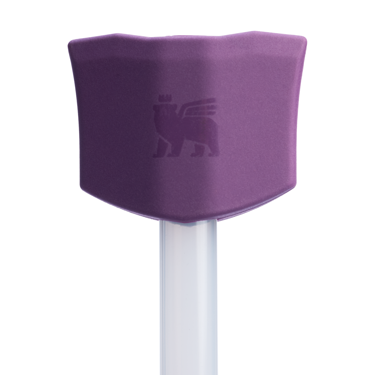 The Stay Smooth Straw Topper | 2-pack Dark Lilac Dark Lilac
