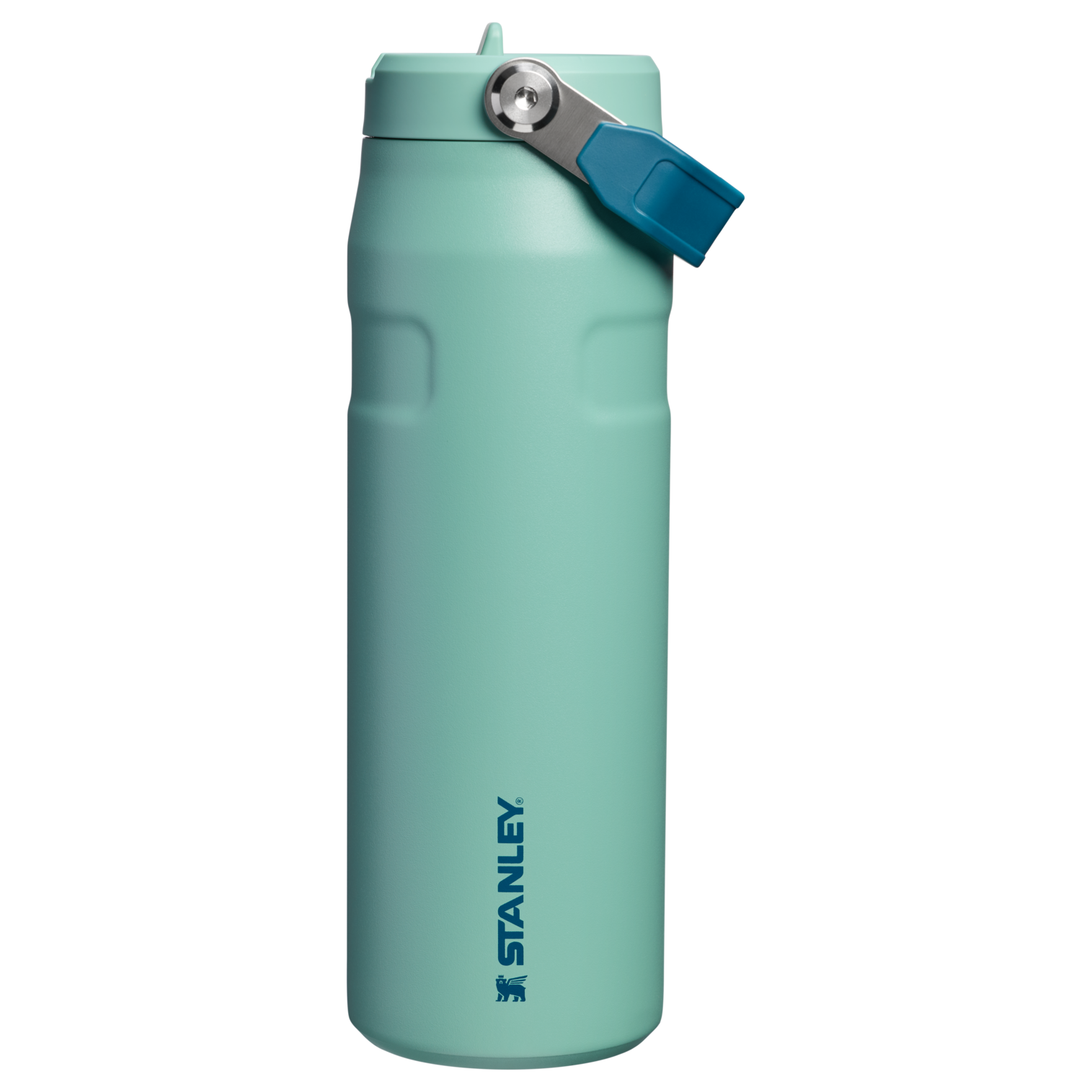The IceFlow Bottle with Flip Straw Lid | 24 OZ Spring Green Spring Green