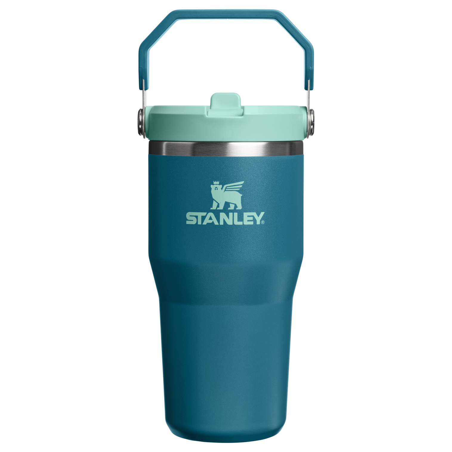 Stanley The IceFlow Flip Straw Tumbler | 20 OZ | 20 OZ Coastal Teal Coastal Teal Coastal Teal