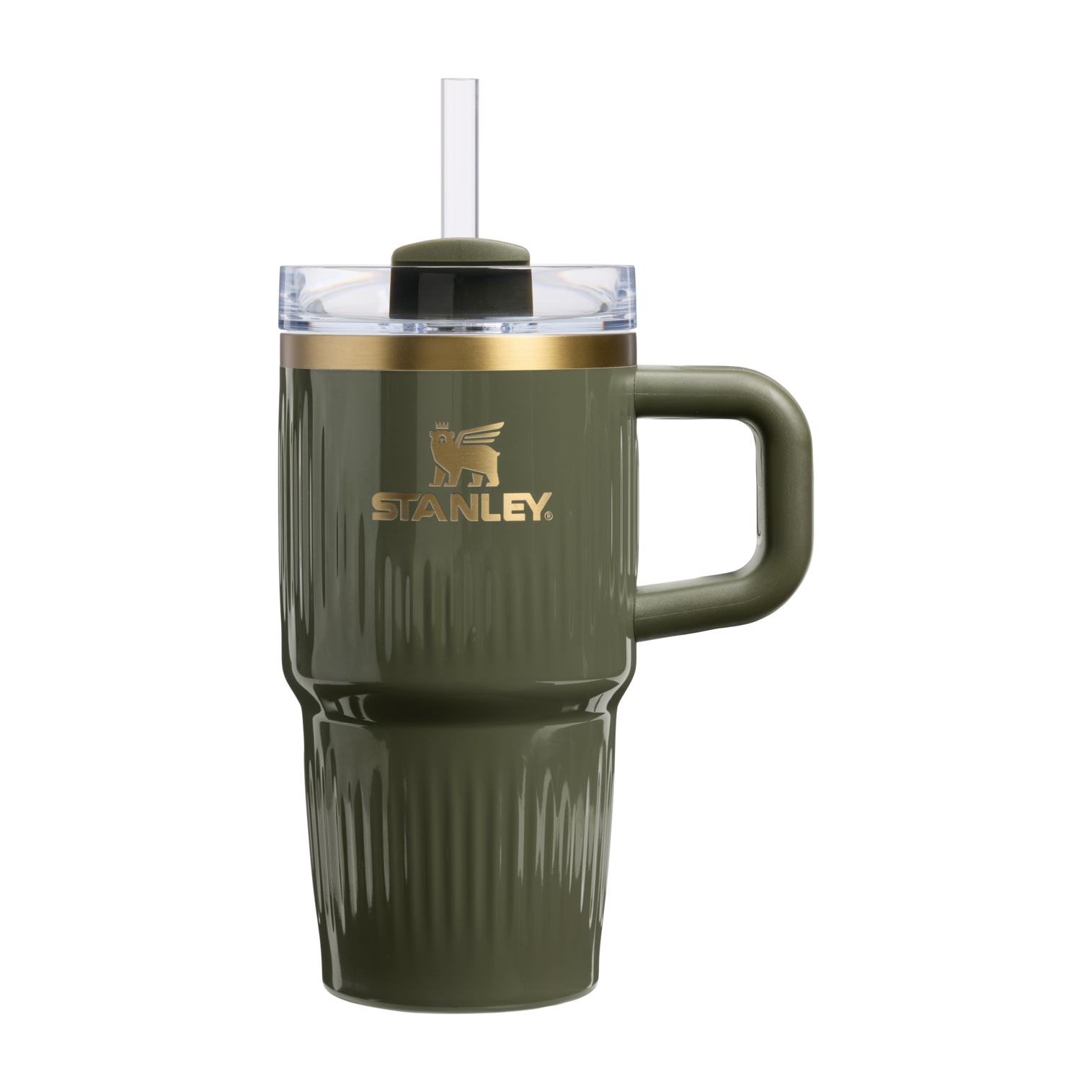 Stanley The Quencher H2.0 Fluted Tumbler with Handle | 20 OZ Cypress Gloss Cypress Gloss