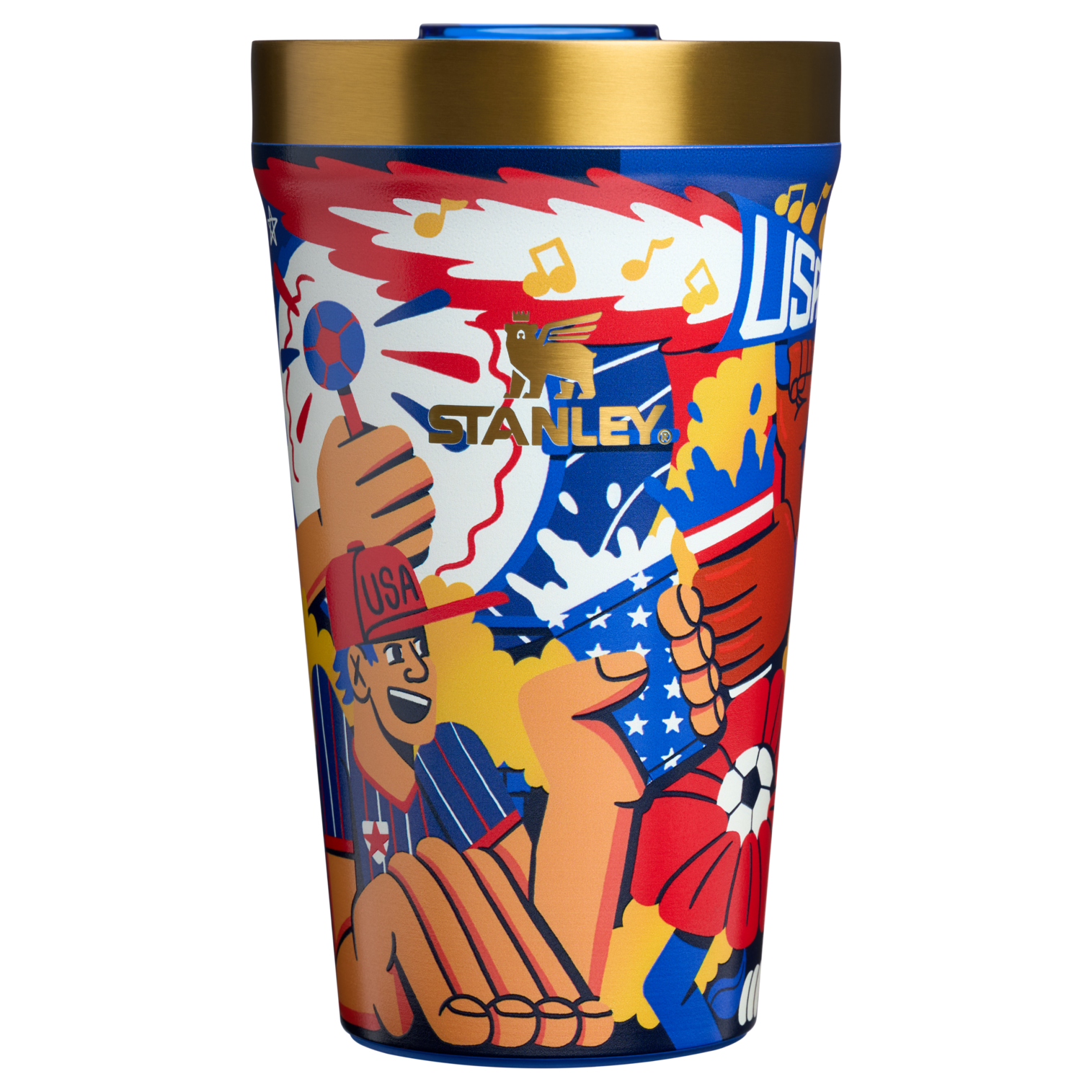 Stanley The Ftbol Artist Collection Everyday Tumbler | 16 OZ USA USA