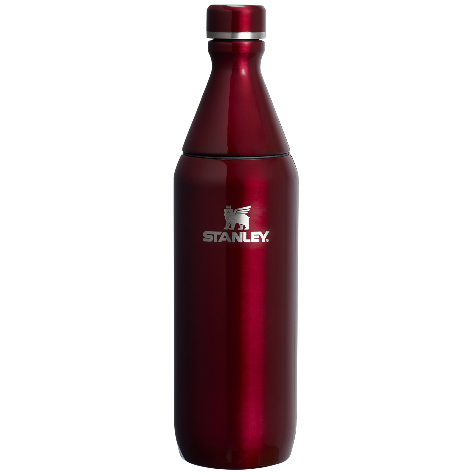 Stanley All Day Slim Bottle | 20 OZ Garnet Shine Garnet Shine