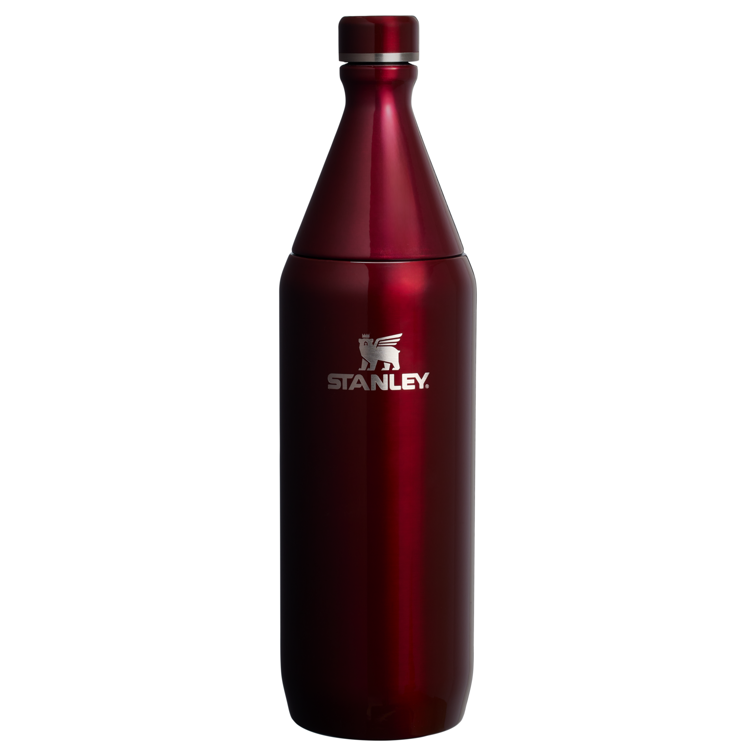 Stanley All Day Slim Bottle | 34 OZ Garnet Shine Garnet Shine