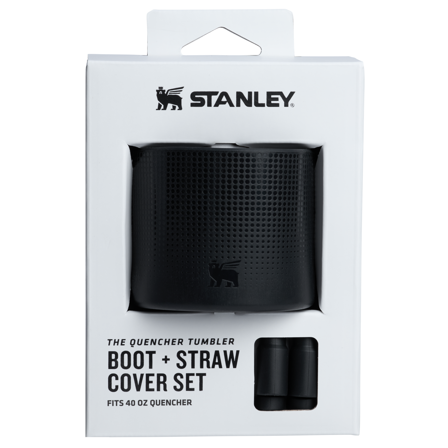 Stanley Quencher Boot and Straw Cover Set | 40 OZ Black Black