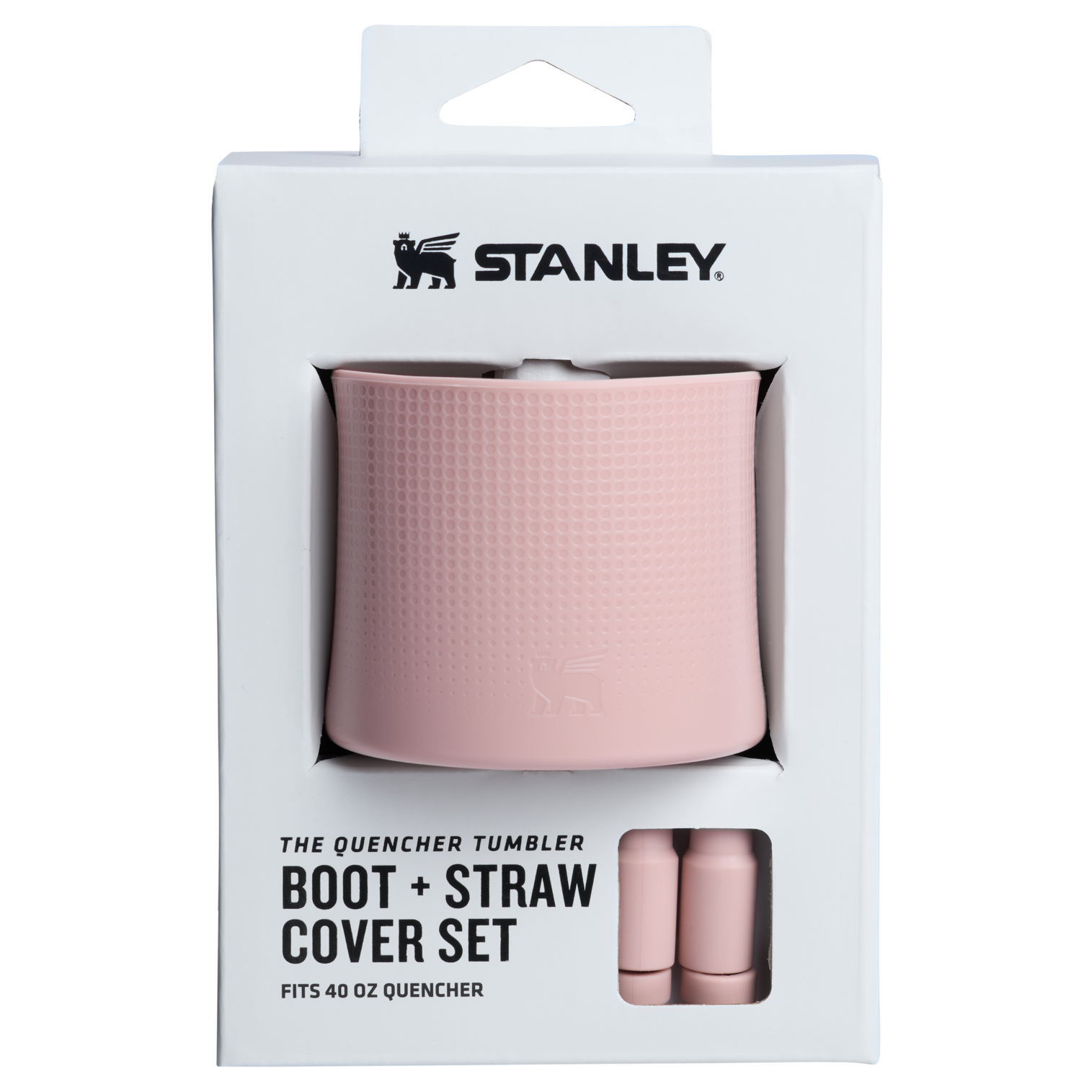 Stanley Quencher Boot and Straw Cover Set | 40 OZ Pink Dusk Pink Dusk