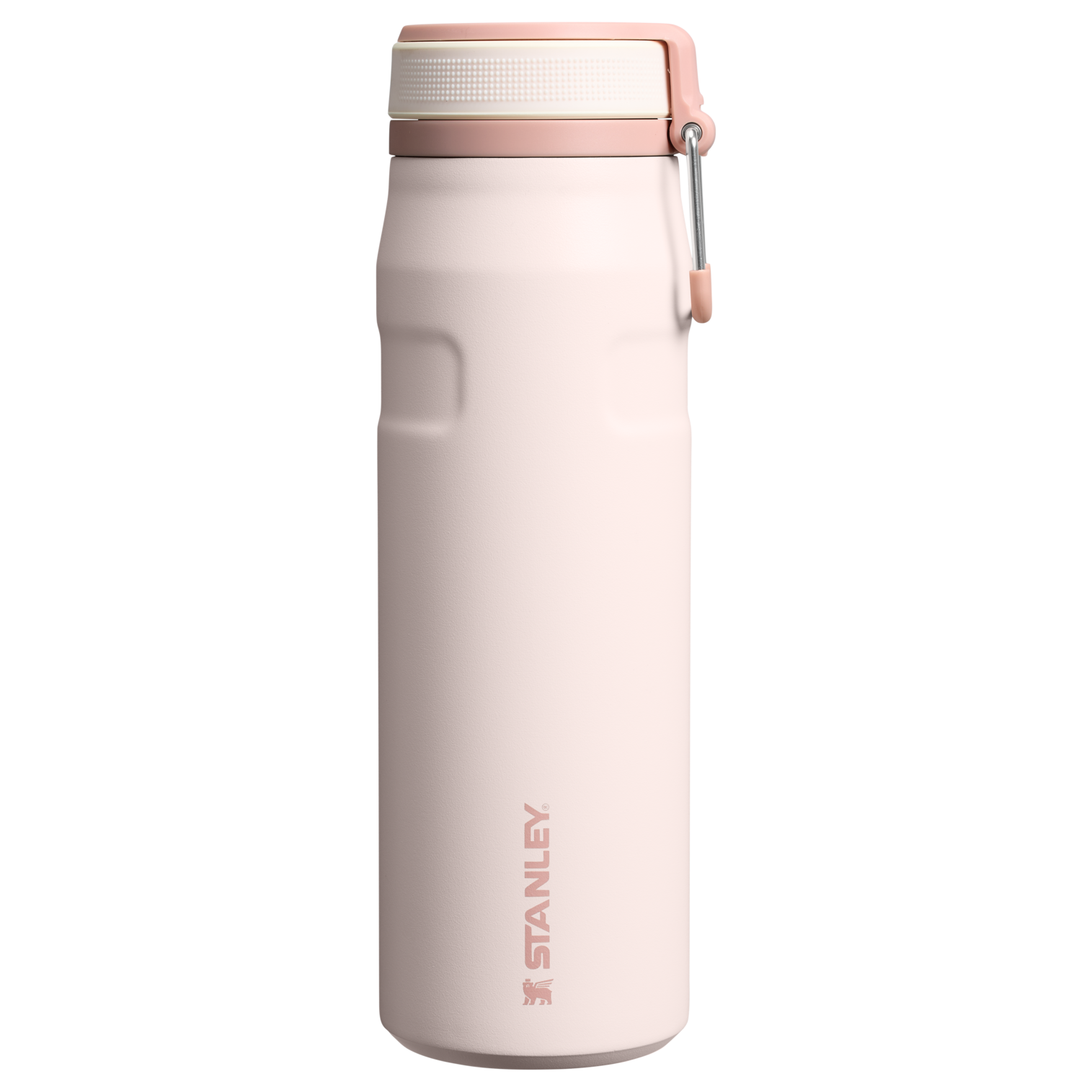The IceFlow Bottle with Twist Flip Lid | 24 OZ Rose Quartz Rose Quartz