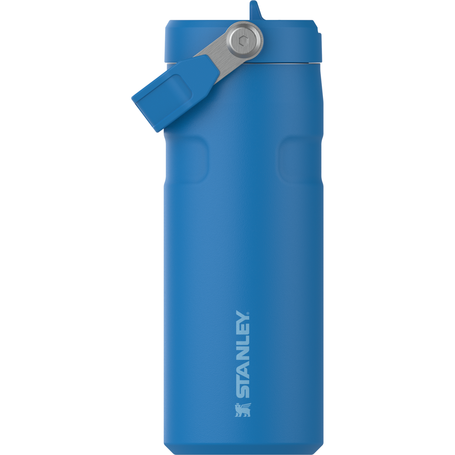 The IceFlow Bottle with Flip Straw Lid | 16 oz Azure Azure