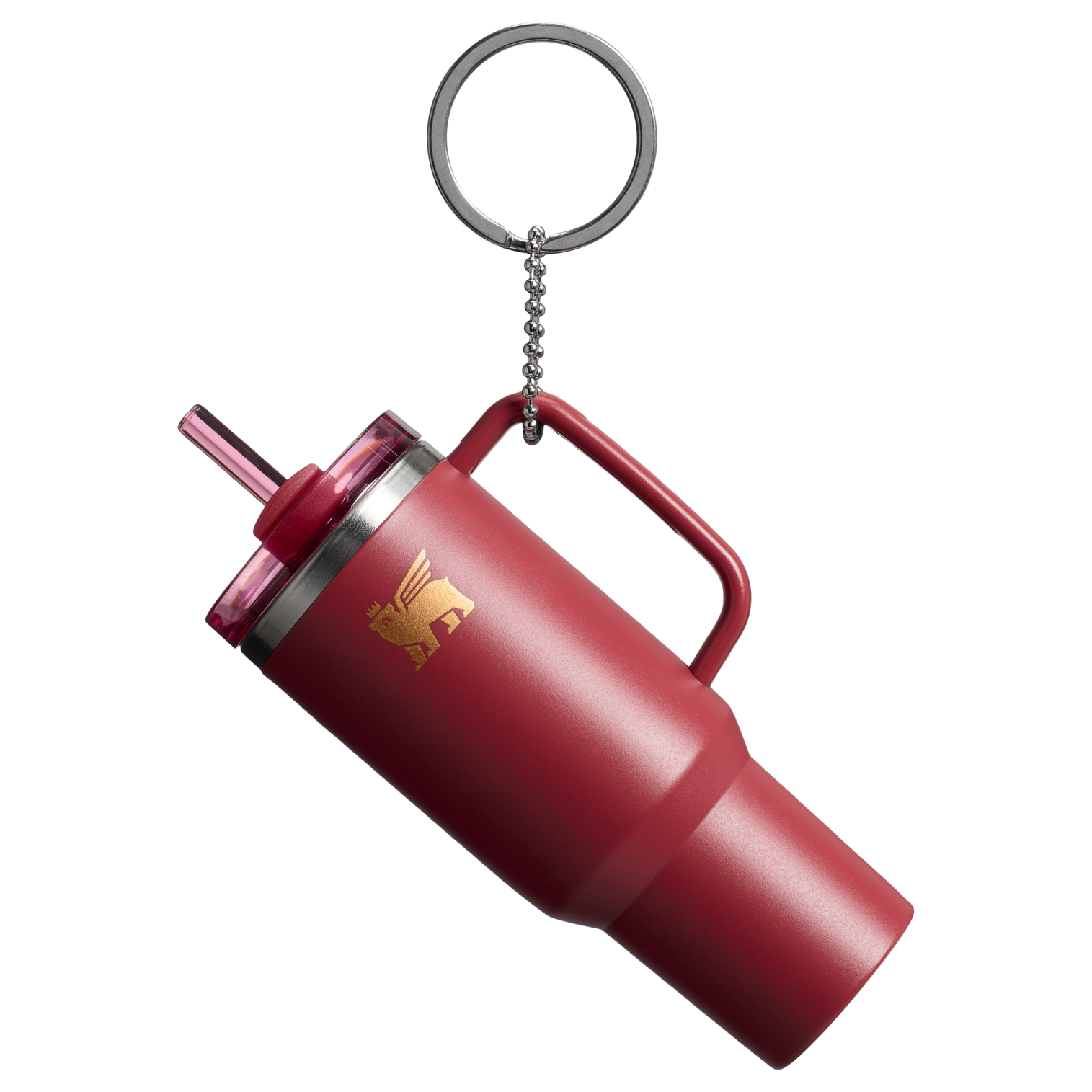 Stanley The Quencher H2.0 Tumbler Keychain | Pomegranate Pomegranate