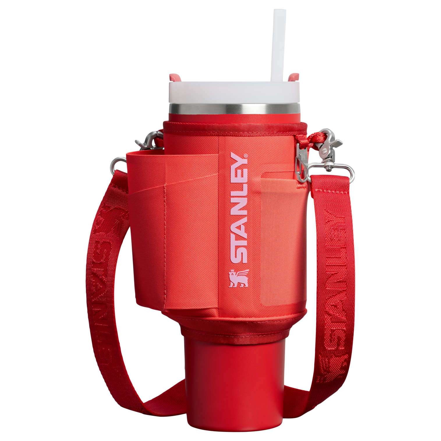 Stanley The All Day Quencher Carry-All | 40 OZ Hot Coral Hot Coral
