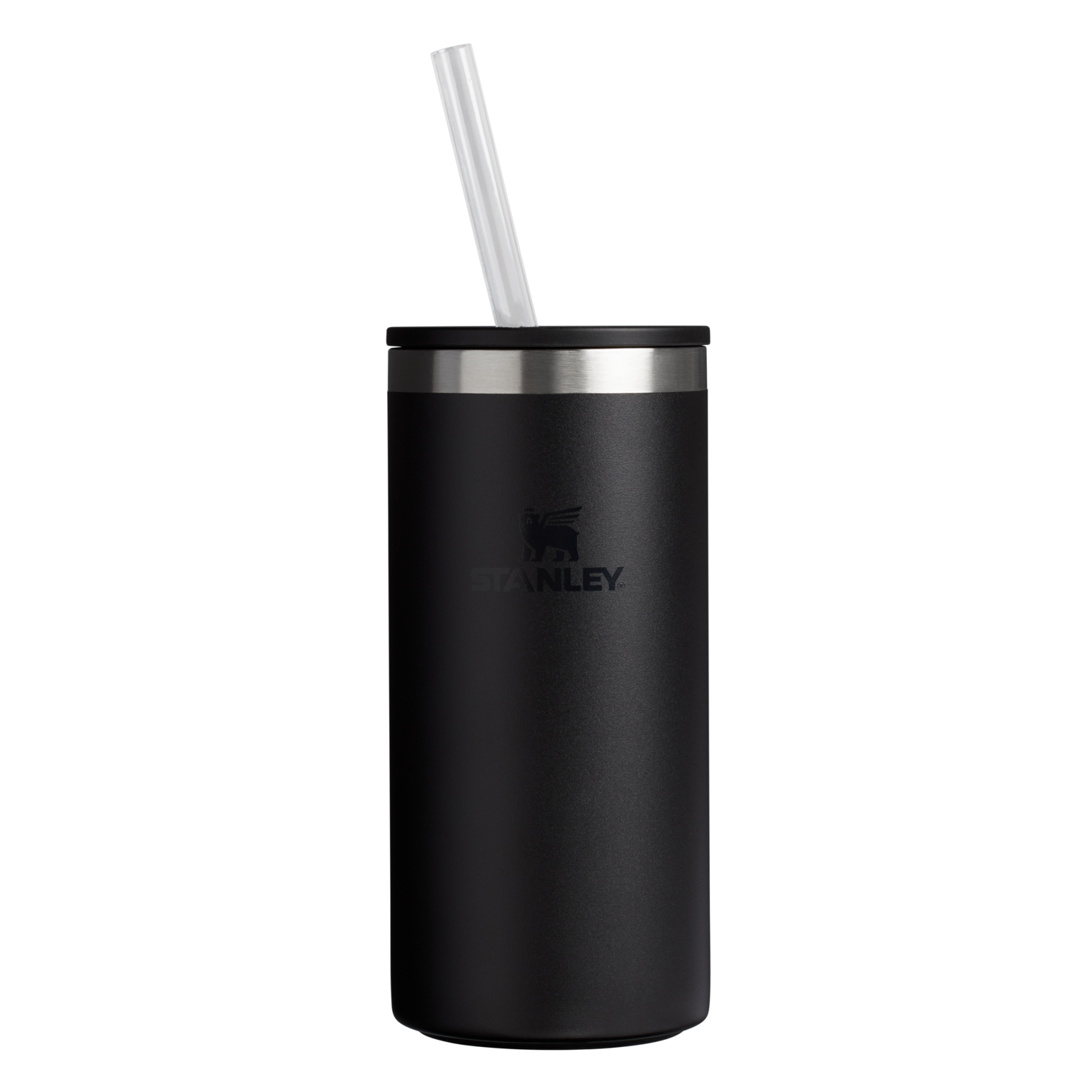 Stanley The Everyday Tall Can Cooler Cup | 15 OZ Black 2.0 Black 2.0
