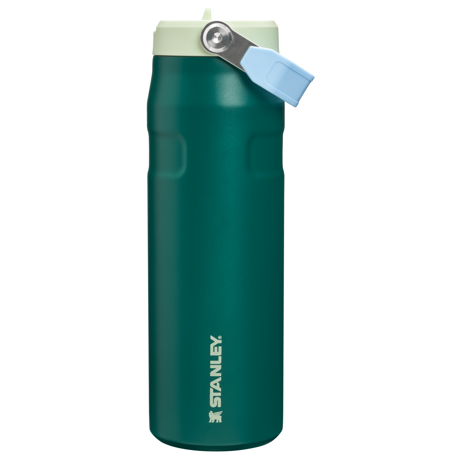 Stanley The IceFlow Bottle Flip Straw 2.0 | 24 OZ Emerald Honeydew Emerald Honeydew