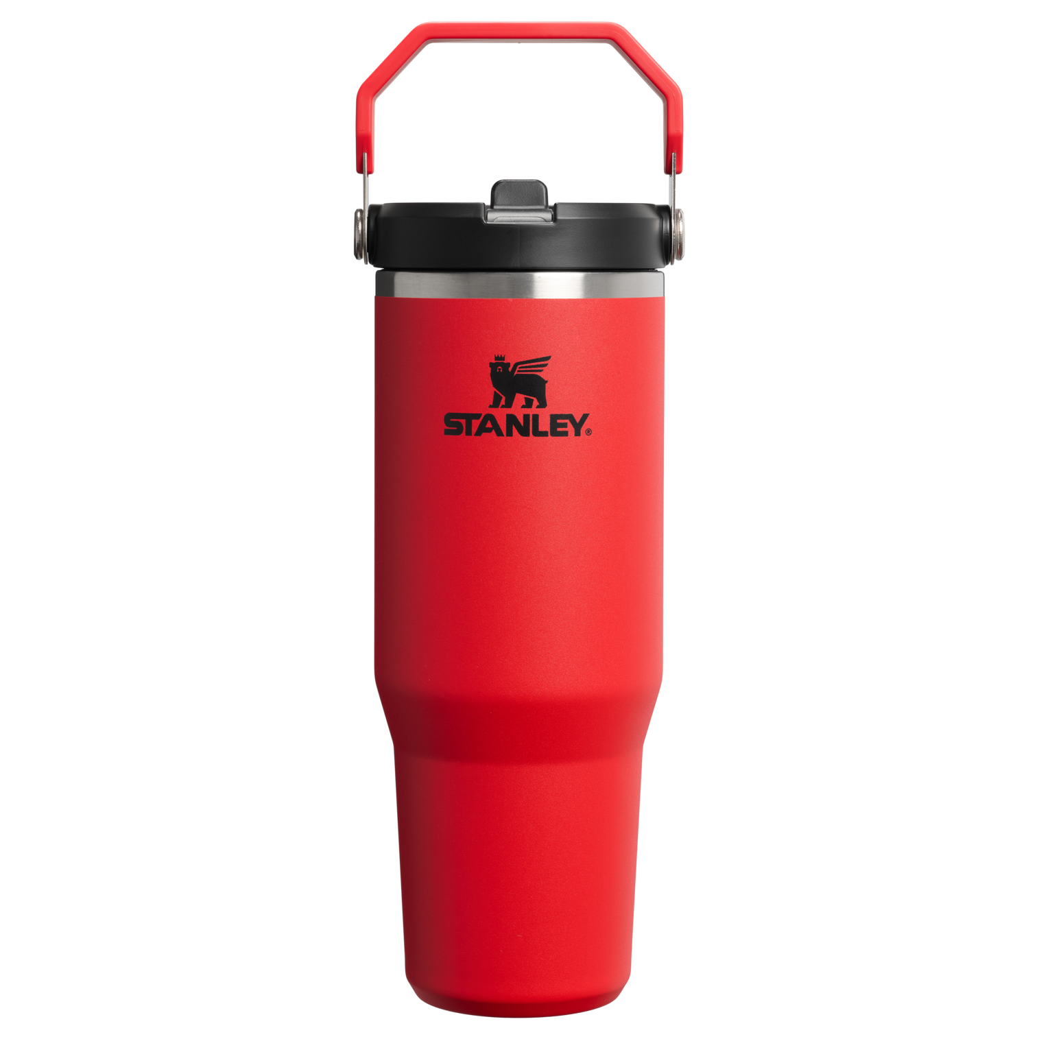 Stanley The IceFlow Flip Straw Tumbler | 30 OZ Chili Black Chili Black
