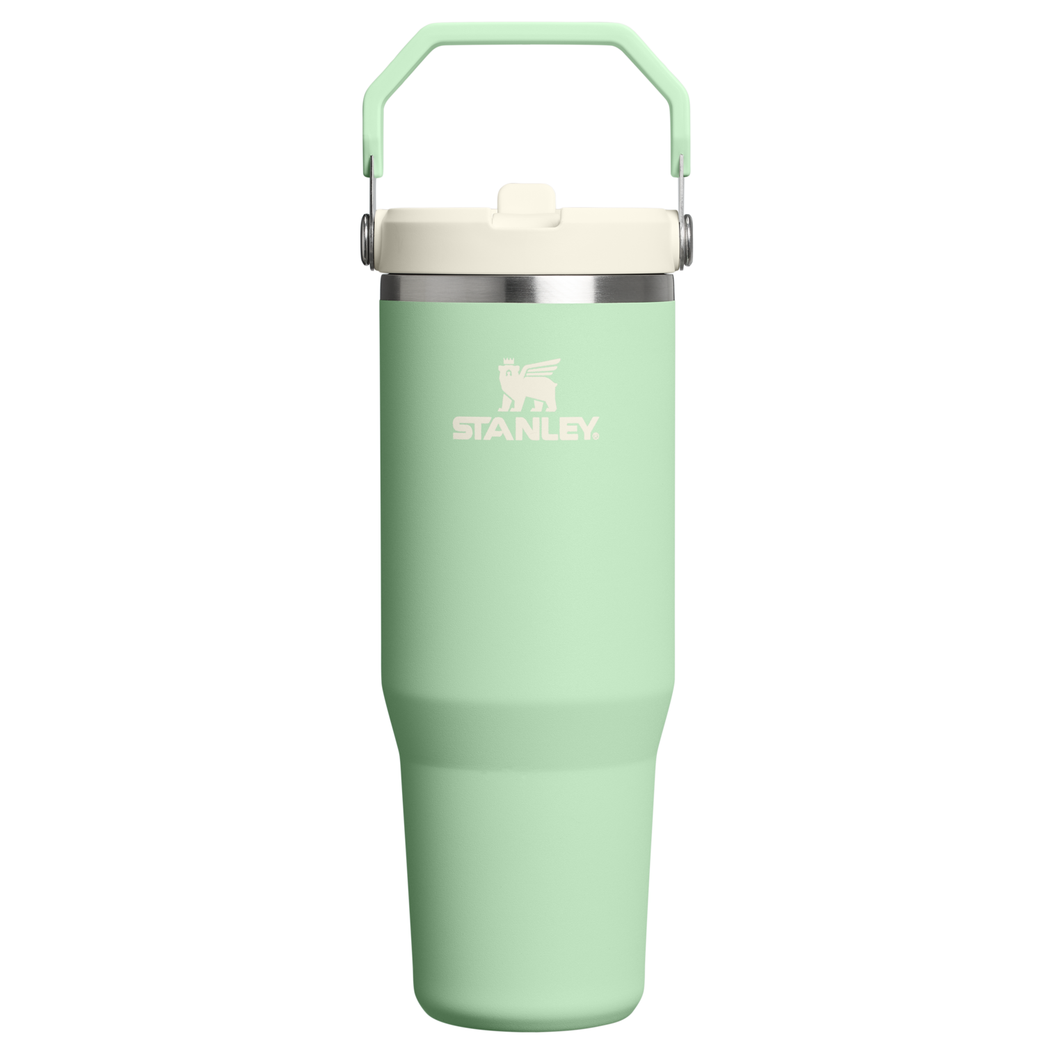 The IceFlow Flip Straw Tumbler | 30 OZ - Stanley Create Pistachio Pistachio