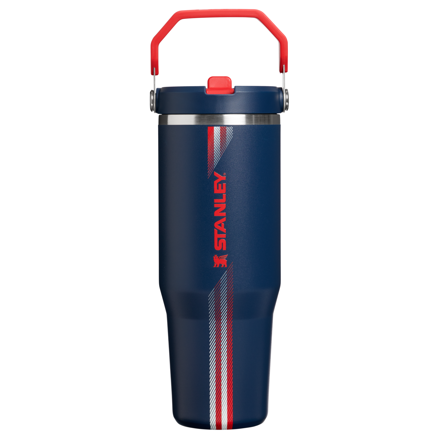 The Country Collection IceFlow Tumbler | 30 OZ Team Navy Red Team Navy Red