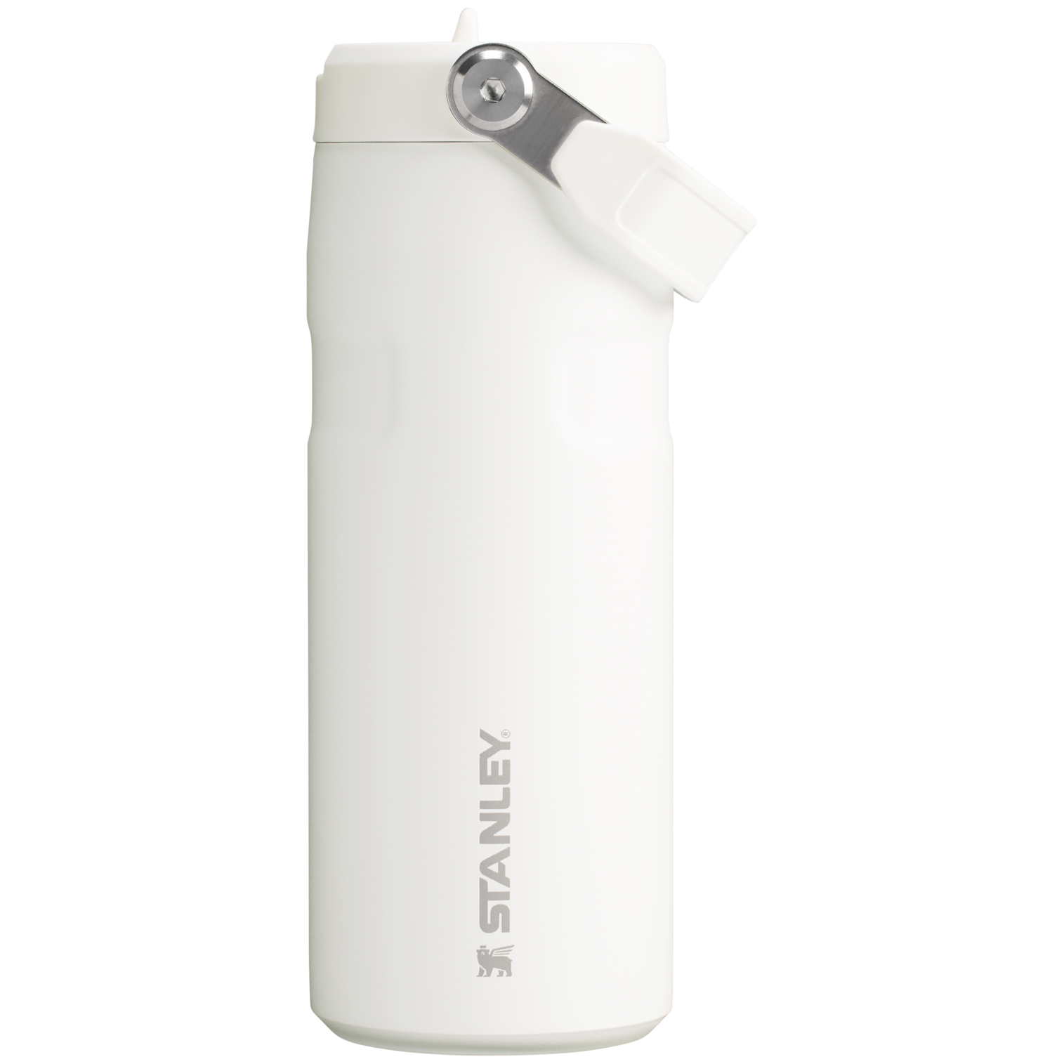 The IceFlow Bottle with Flip Straw Lid | 16 oz Frost Frost