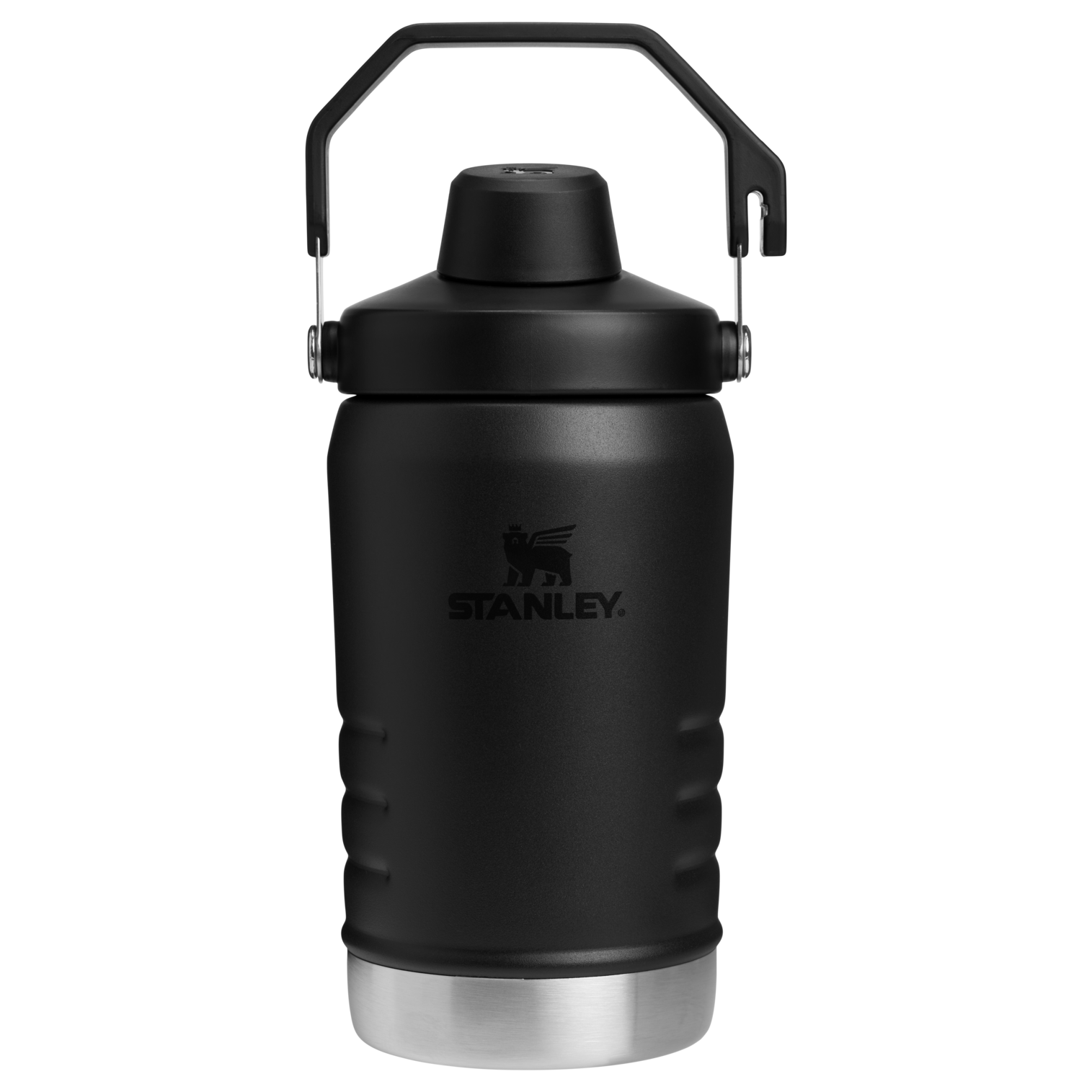 IceFlow Jug with Fast Flow Lid | 40 OZ Black 2.0 Black 2.0