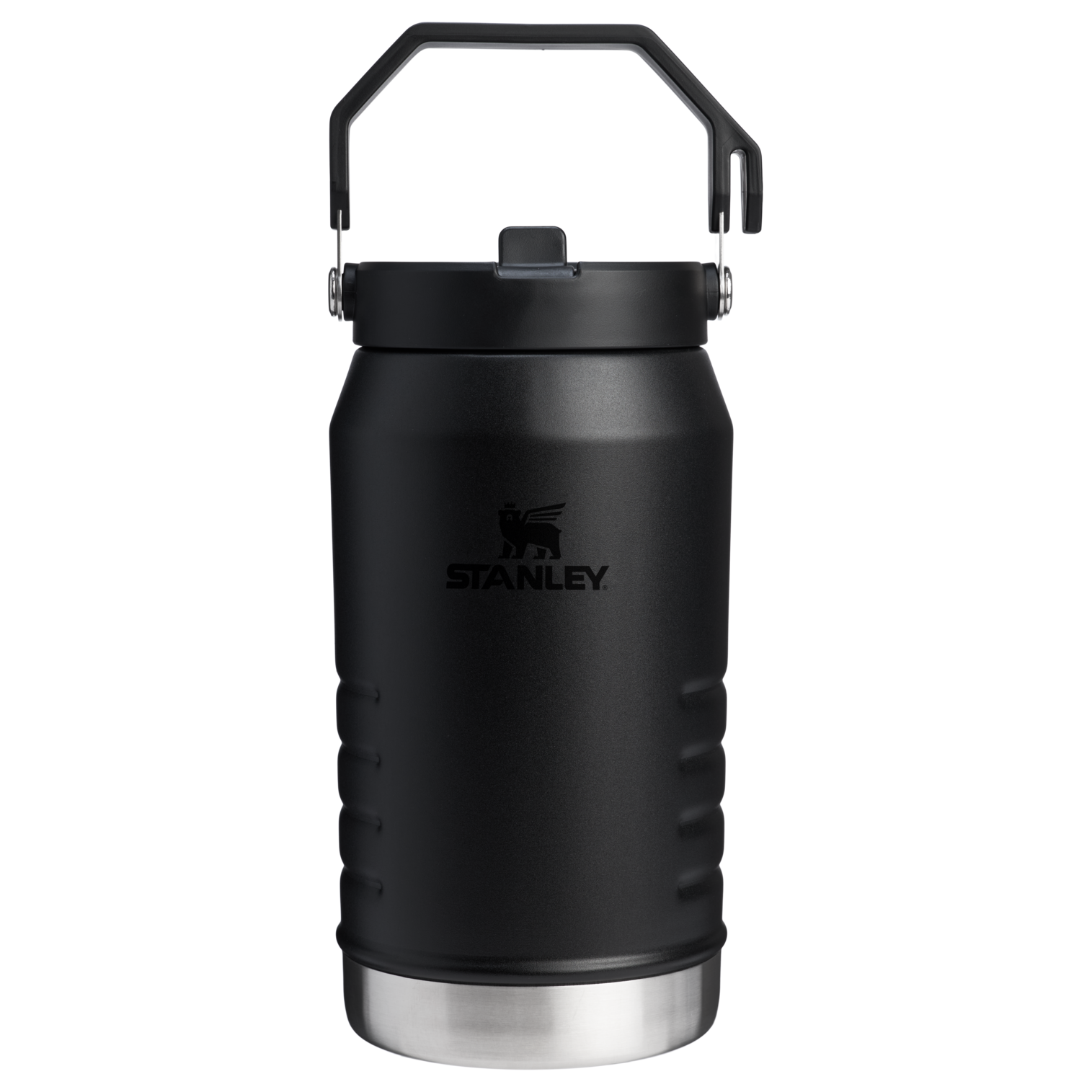 Stanley The IceFlow Flip Straw Jug | 64 OZ | Stanley Create Black 2.0 Black 2.0 Black 2.0