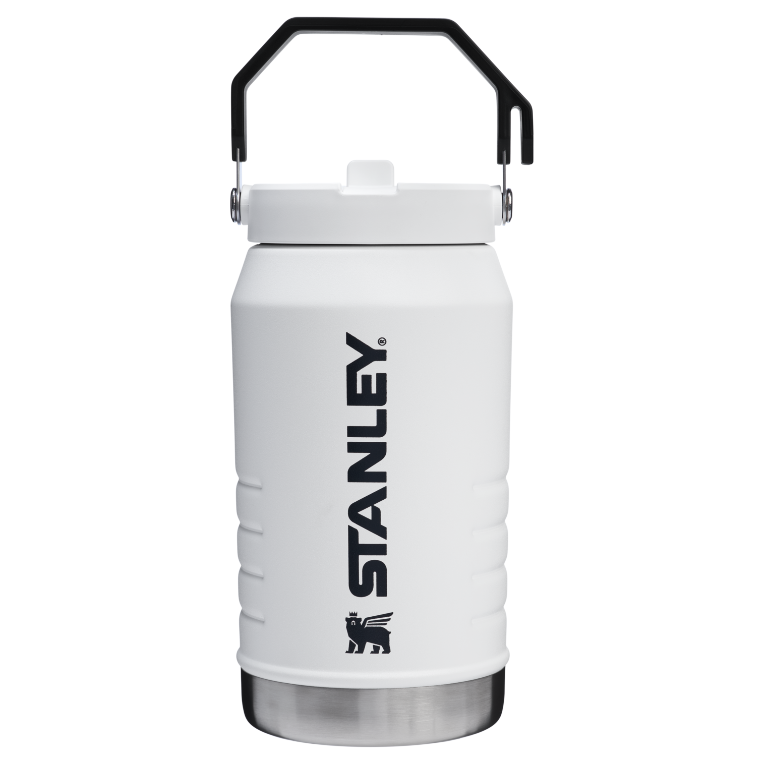 The IceFlow Flip Straw Jug | 64 OZ Chalk Chalk