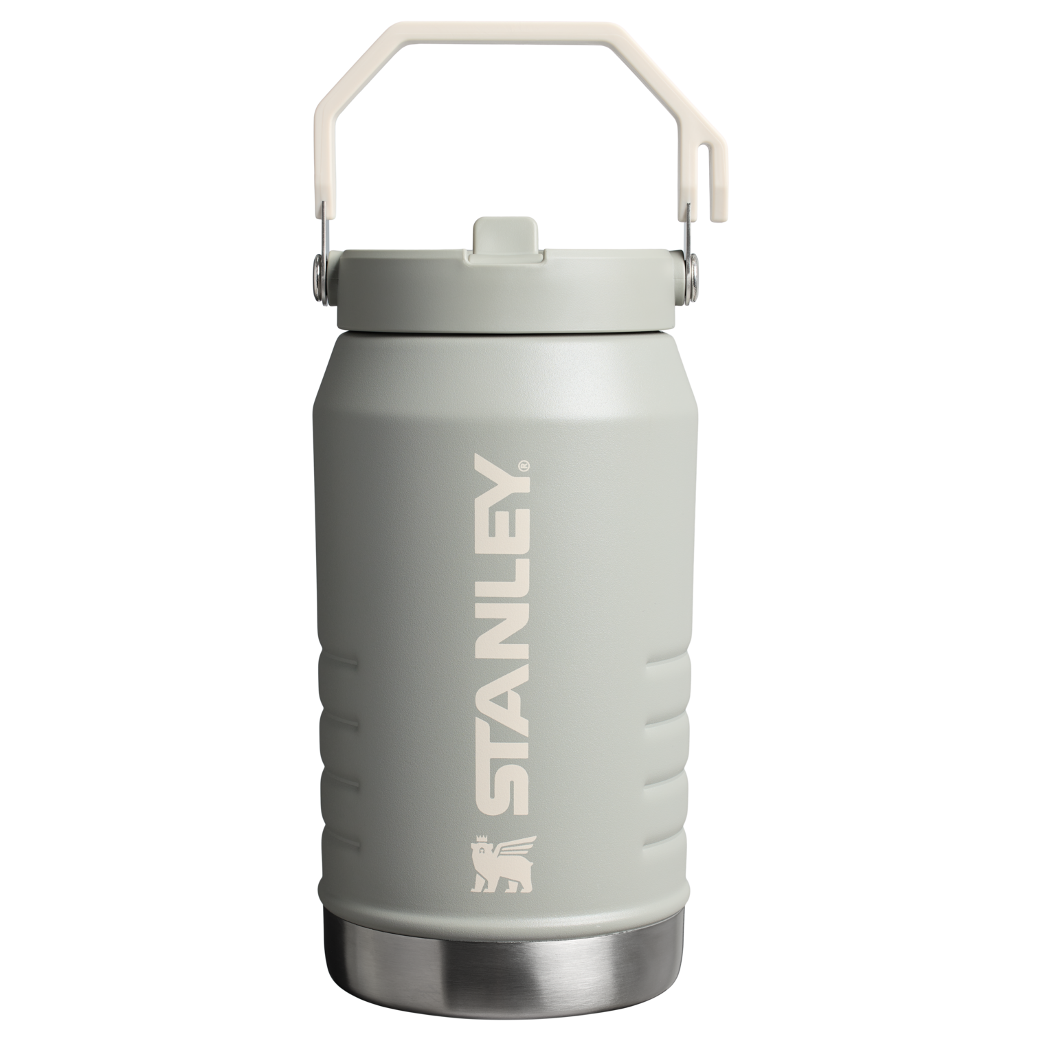 The IceFlow Flip Straw Jug | 64 OZ Sage Grey Sage Grey