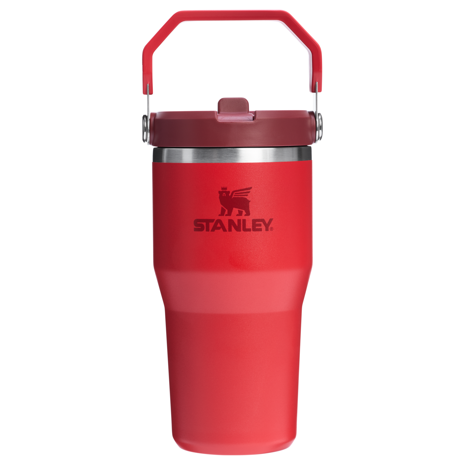 Stanley The IceFlow Flip Straw Tumbler | 20 OZ | Stanley Create Chili Red Chili Red