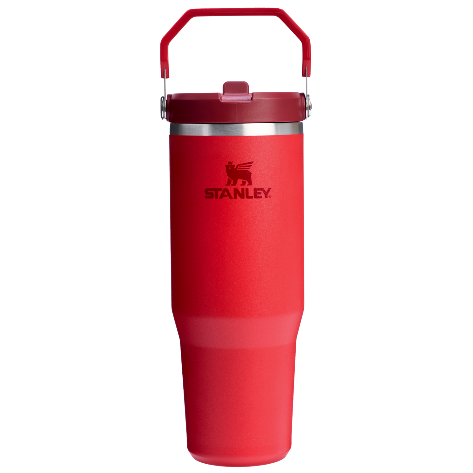 The IceFlow Flip Straw Tumbler | 30 OZ Chili Red Chili Red