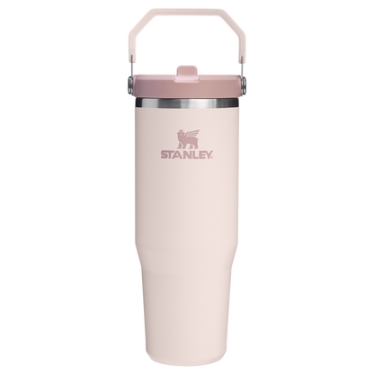 Stanley The IceFlow Flip Straw Tumbler | 30 OZ Rose Quartz Rose Quartz