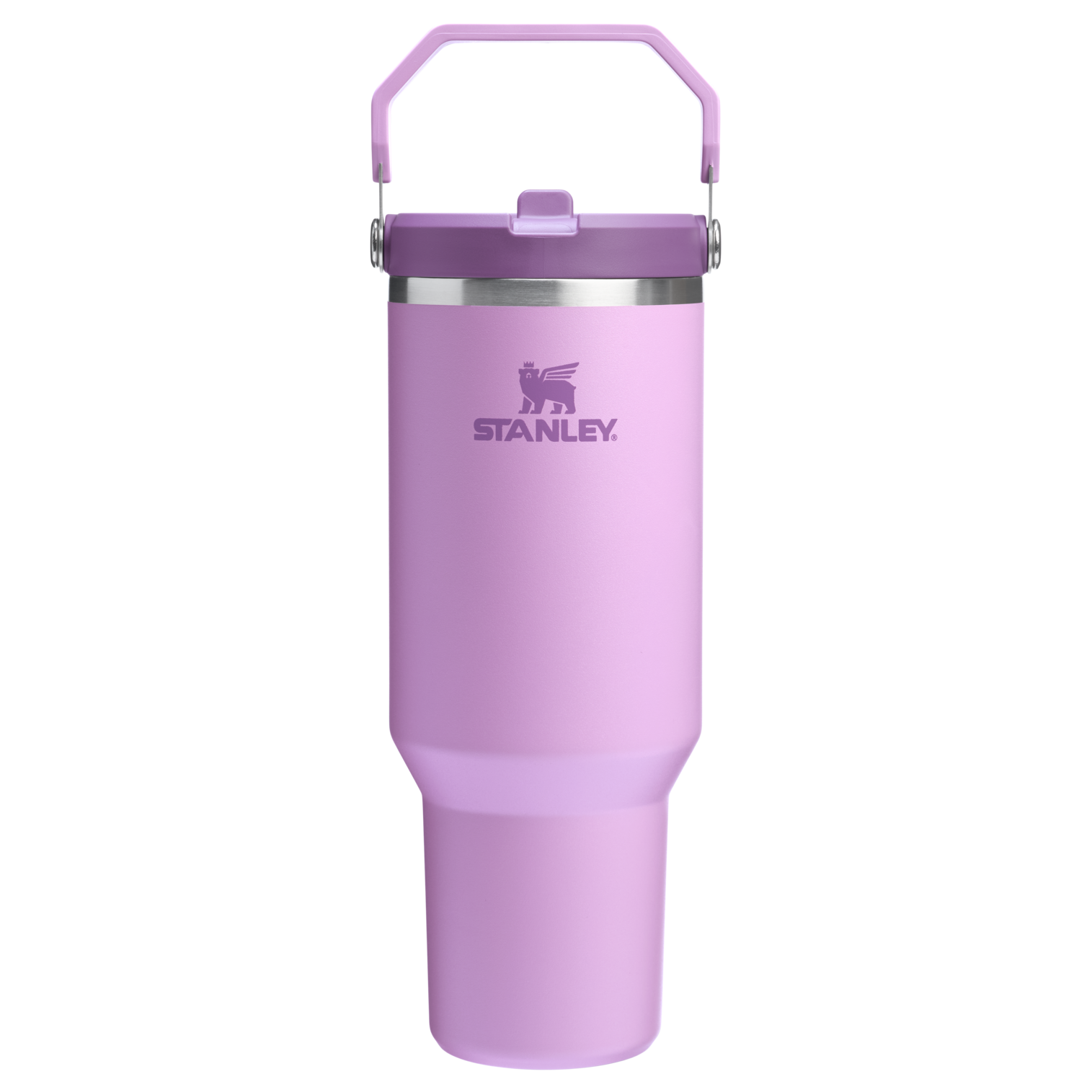 The IceFlow Flip Straw Tumbler | 40 OZ Lilac Lilac