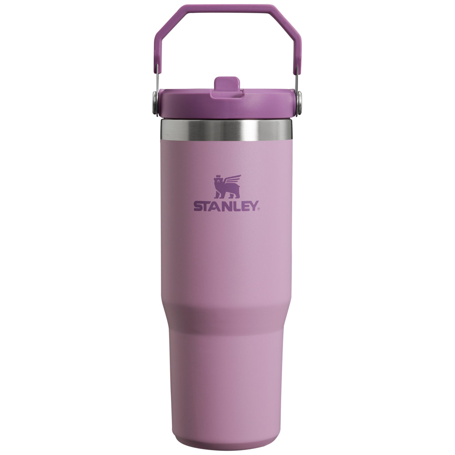 The IceFlow Flip Straw Tumbler | 30 OZ Lilac Lilac