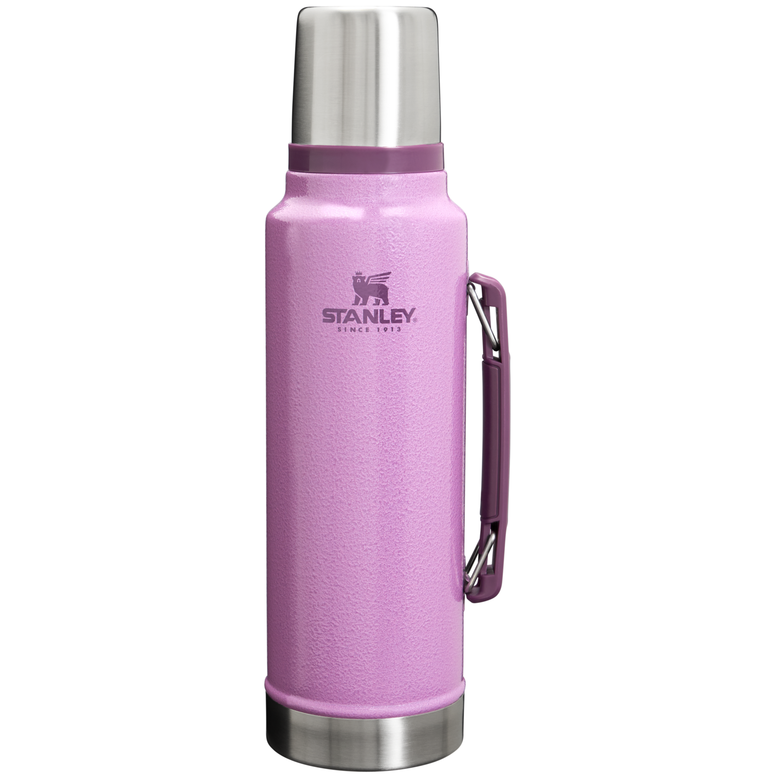 Stanley Classic Legendary Bottle | 1.5 QT | Stanley Create Hammertone Lilac Hammertone Lilac