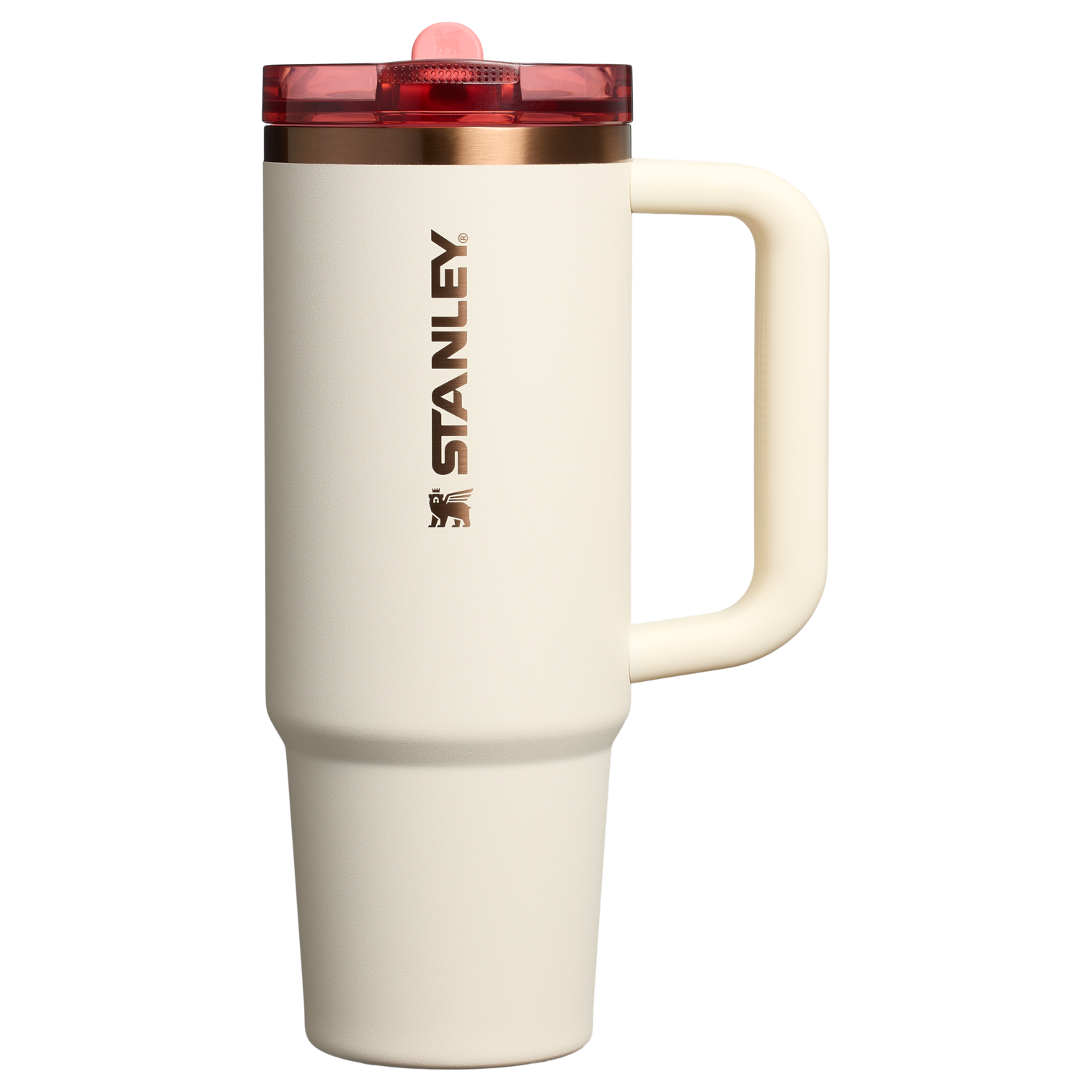 The Quencher ProTour Flip Straw Tumbler | 30 OZ Cream Rose Gold Cream Rose Gold