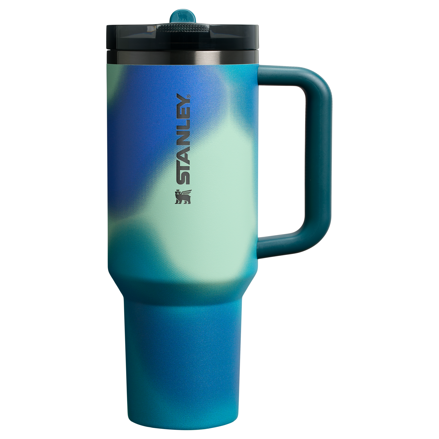 The New Frequency Quencher ProTour Flip Straw Tumbler | 40 OZ Coastal Teal Motion Coastal Teal Motion