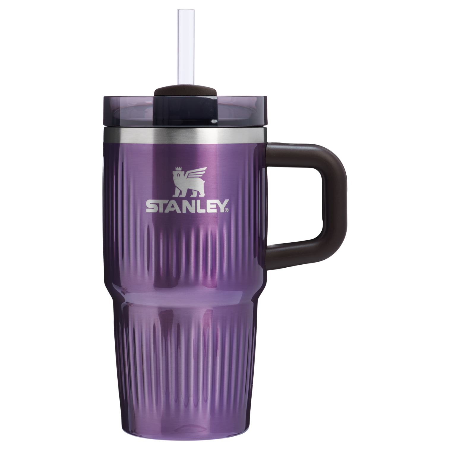 The Quencher® H2.0 Fluted Tumbler with Handle | 20 OZ Wisteria Shine Wisteria Shine