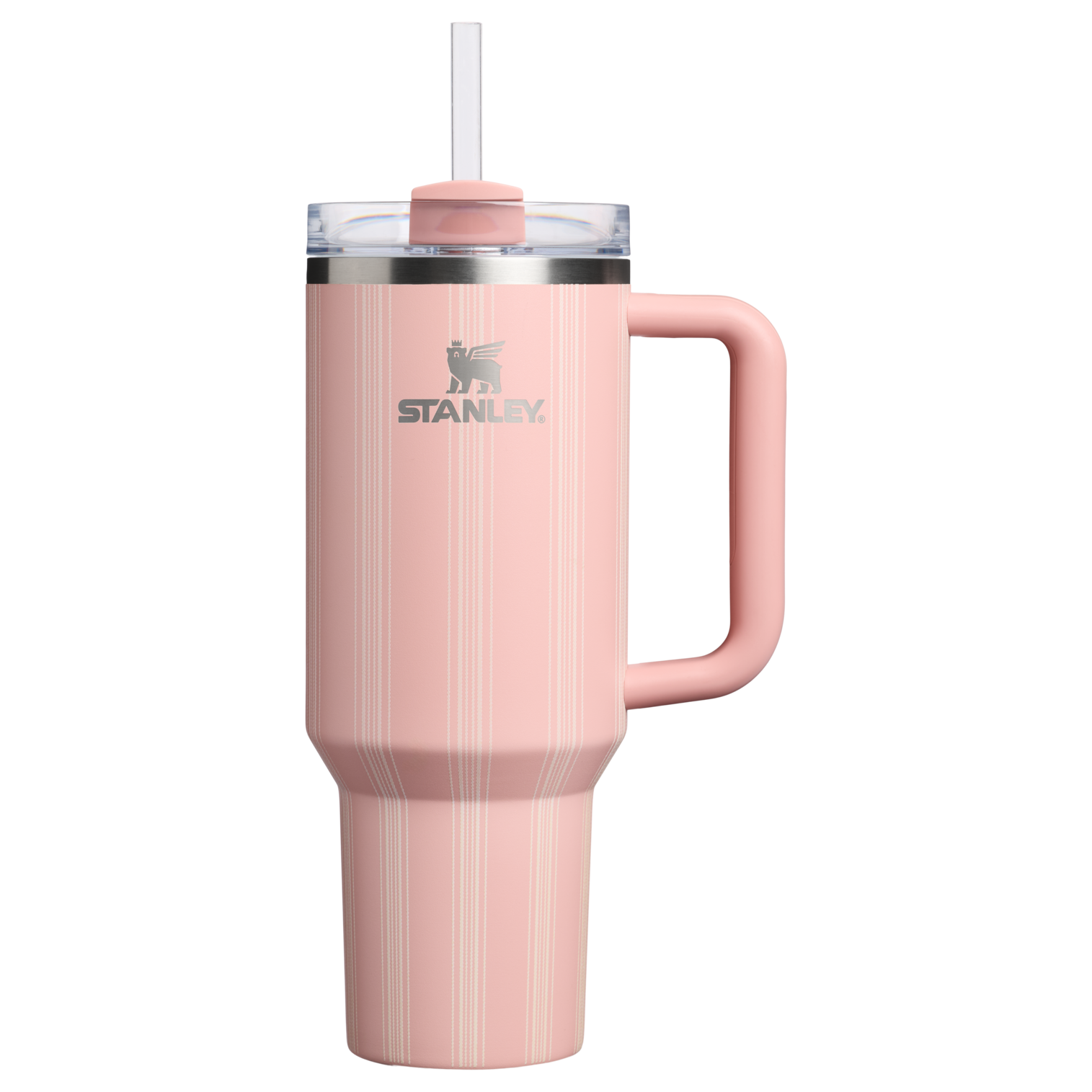 The Quencher H2.0 Flowstate Tumbler | 40 OZ Peach Rose Picnic Stripe Peach Rose Picnic Stripe