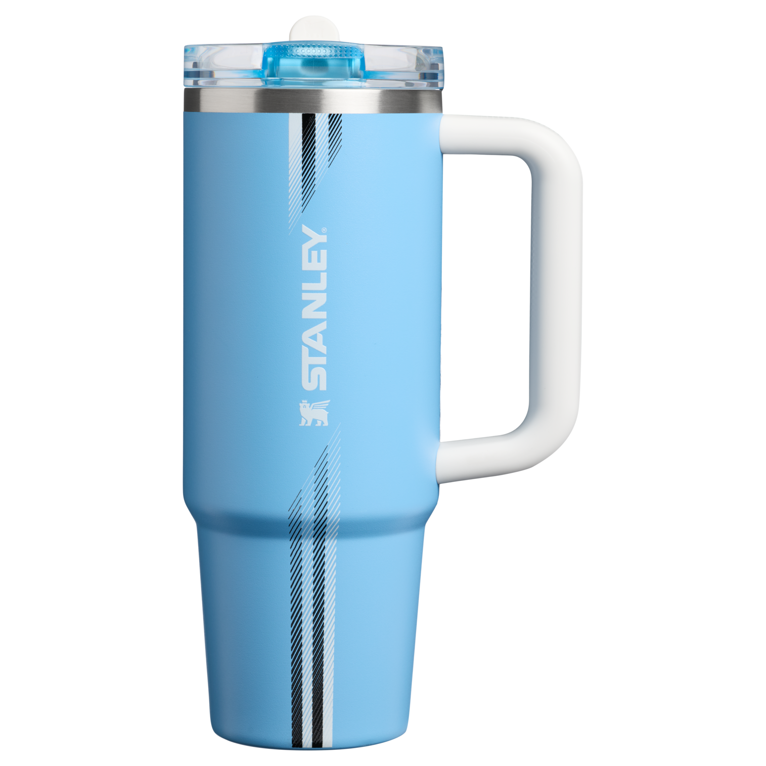Country Collection Quencher ProTour Flip Straw Tumbler | 30 oz - Stanley Create Team Light Blue White Team Light Blue White