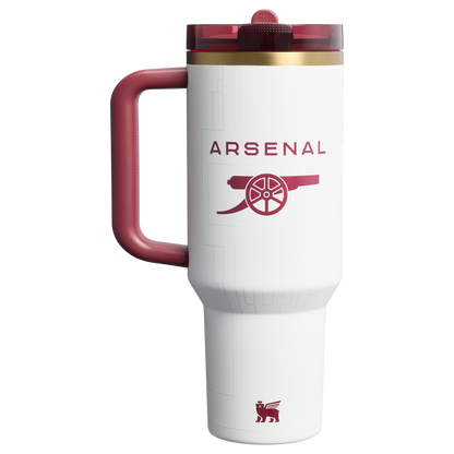 Stanley 1913 x Arsenal Quencher ProTour Flip Straw Tumbler | 40 OZ Arsenal Homage Arsenal Homage