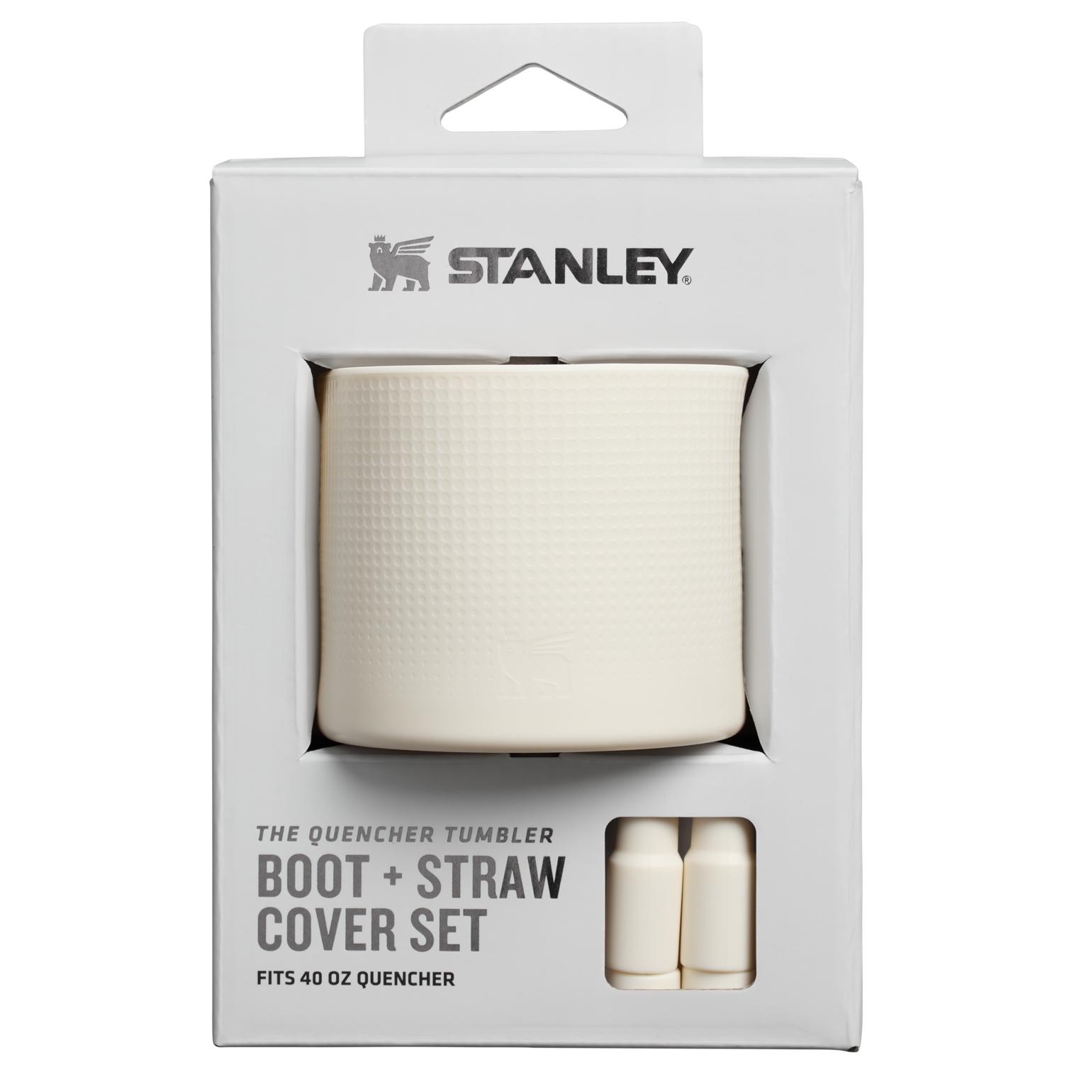 Stanley Quencher Boot and Straw Cover Set | 40 OZ Cream Cream