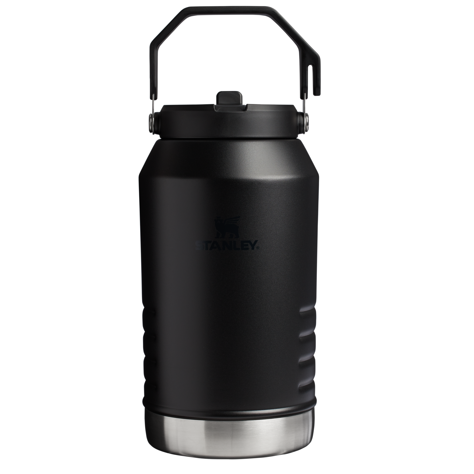 Stanley The IceFlow Flip Straw Jug | 96 OZ Black 2.0 Black 2.0