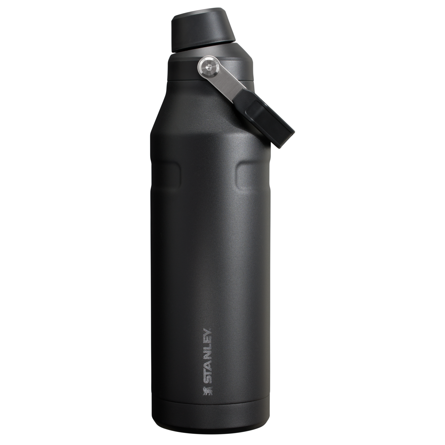 Stanley IceFlow Bottle with Fast Flow Lid | 50 OZ Black 2.0 Black 2.0