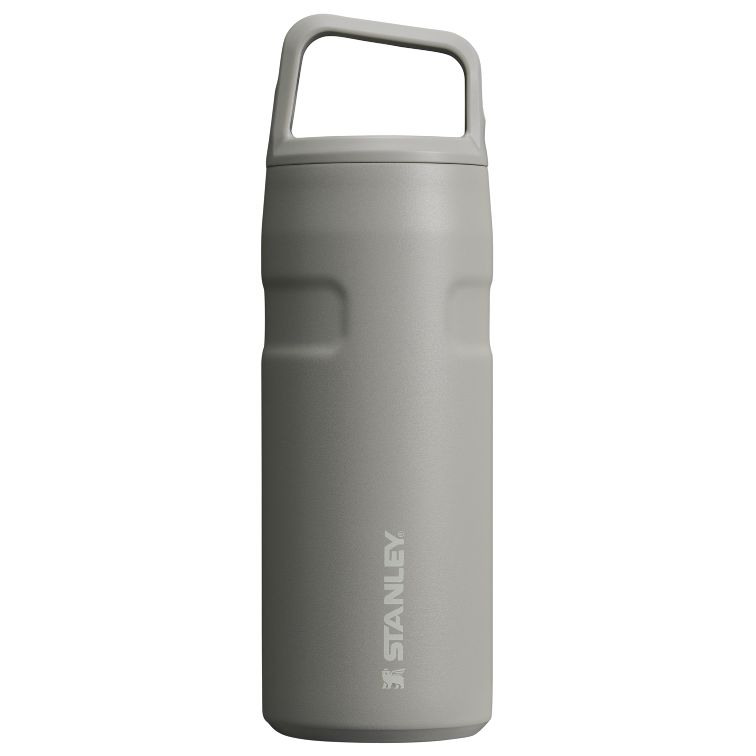 IceFlow Bottle with Cap and Carry+ Lid | 16 OZ Ash Ash