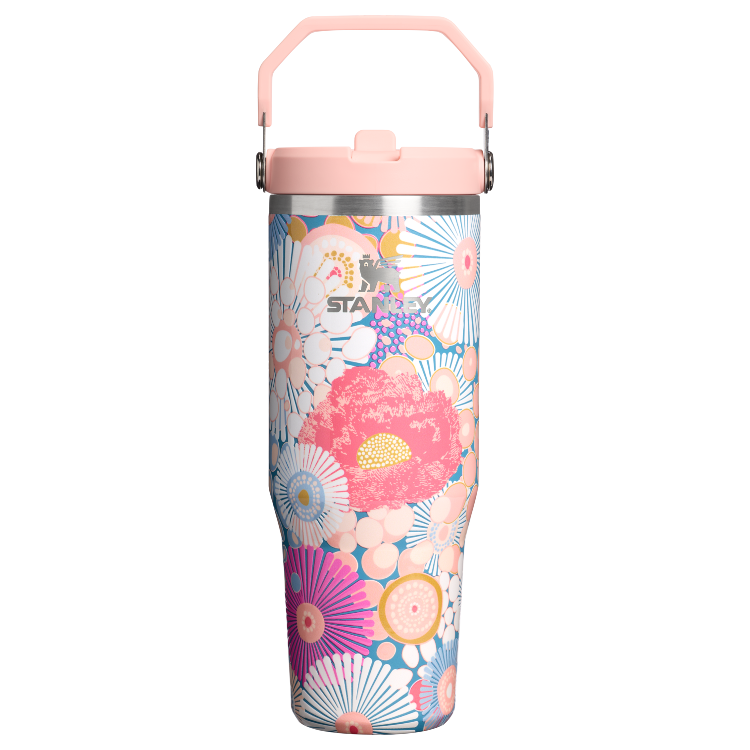 Stanley The IceFlow Flip Straw Tumbler | 30 OZ Sorbet Wildflower Sorbet Wildflower