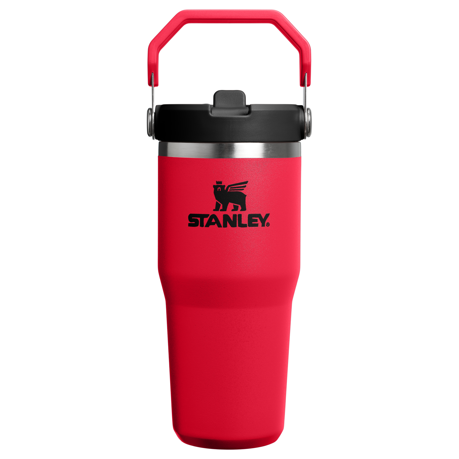 Stanley The IceFlow Flip Straw Tumbler | 14 OZ Chili Black Chili Black