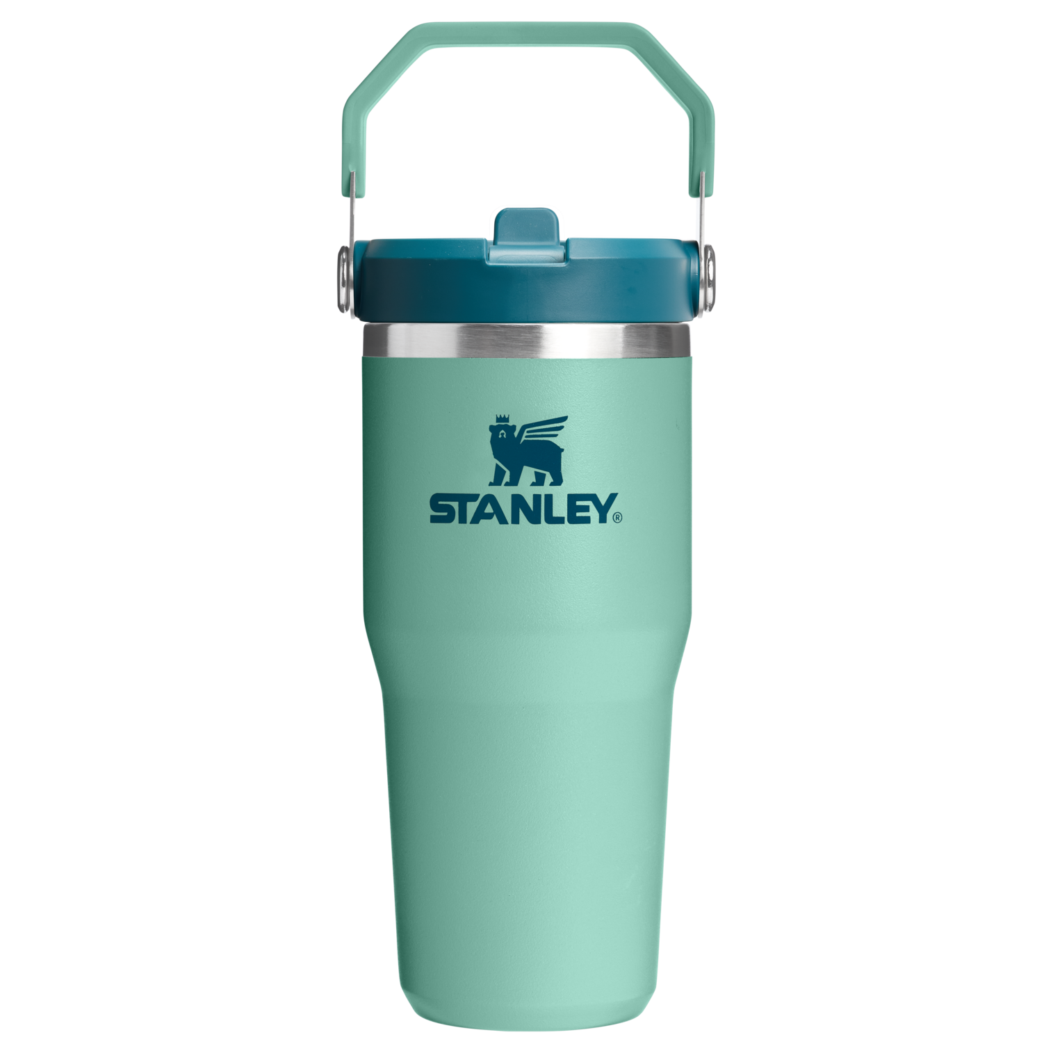 Stanley The IceFlow Flip Straw Tumbler | 14 OZ | 14 OZ Spring Green Spring Green Spring Green