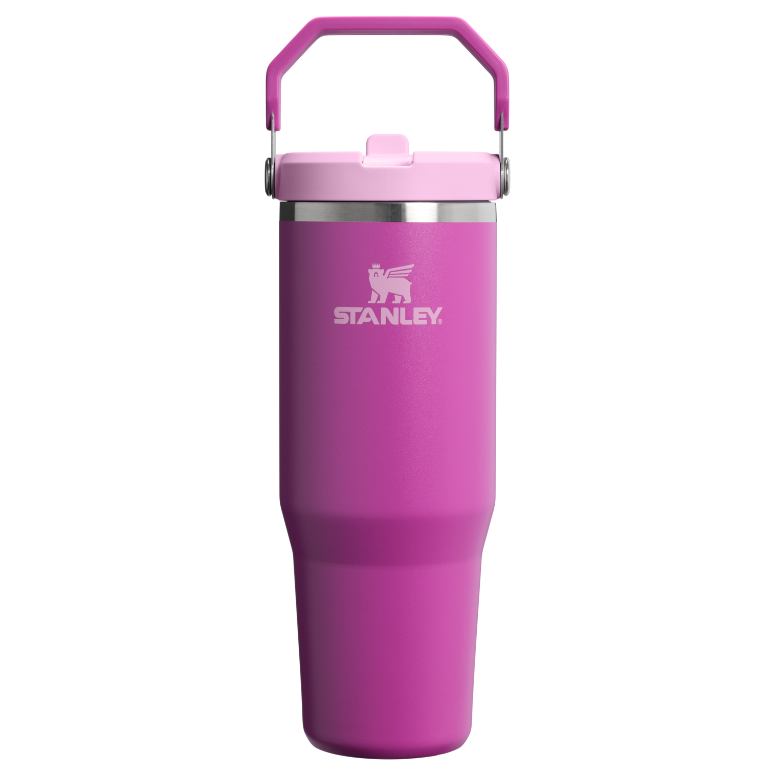 The IceFlow Flip Straw Tumbler | 30 OZ - Stanley Create Dark Blossom Dark Blossom
