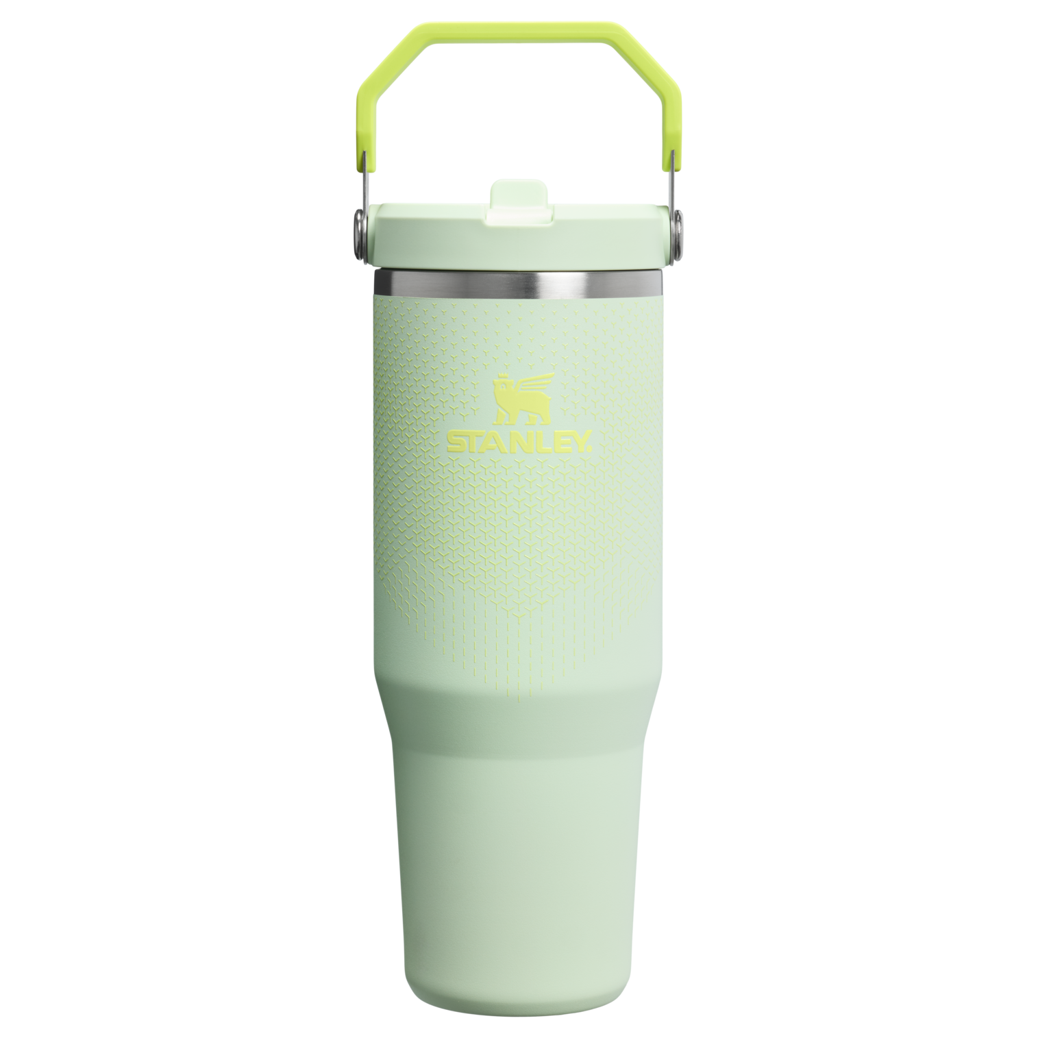 The IceFlow Flip Straw Tumbler | 30 OZ Honeydew Hypergrip Honeydew Hypergrip