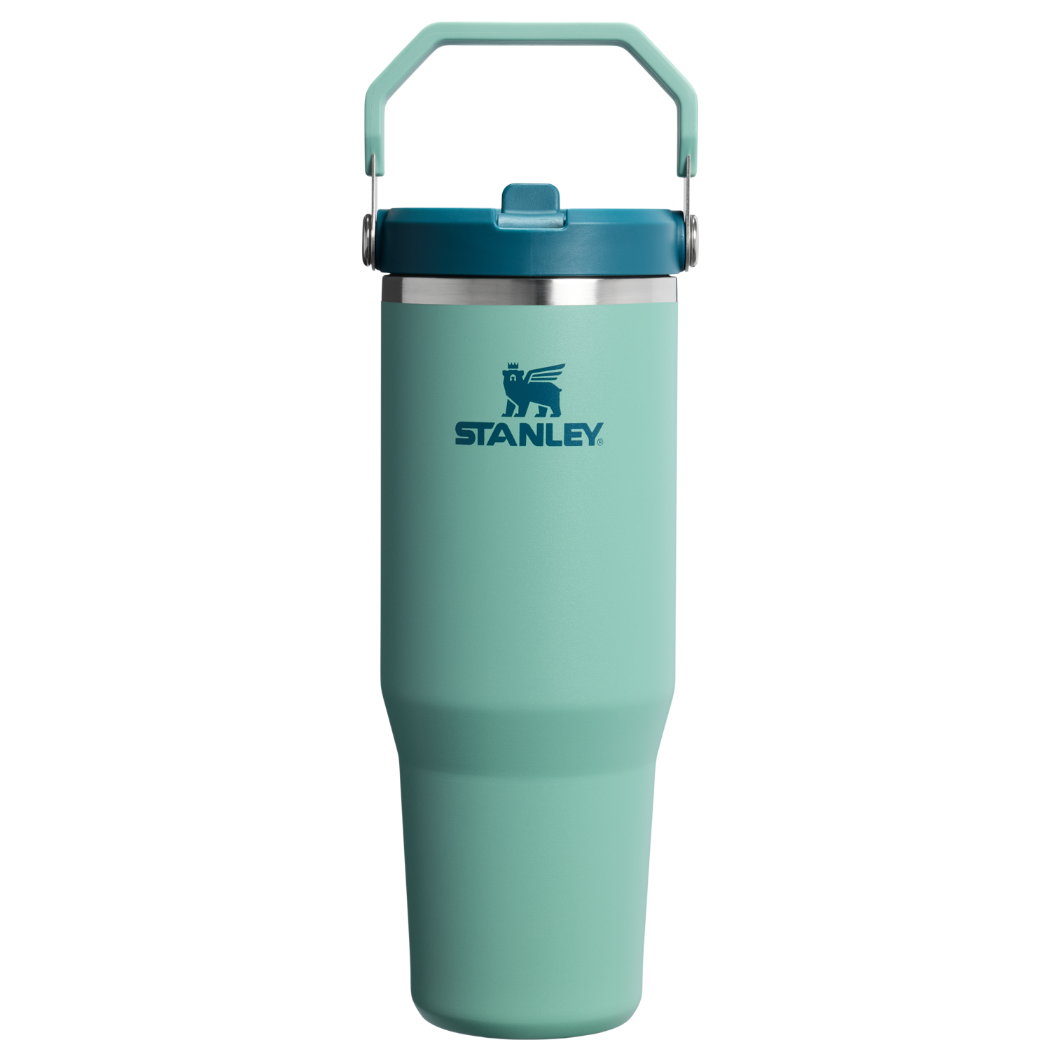 The IceFlow Flip Straw Tumbler | 30 OZ Spring Green Spring Green
