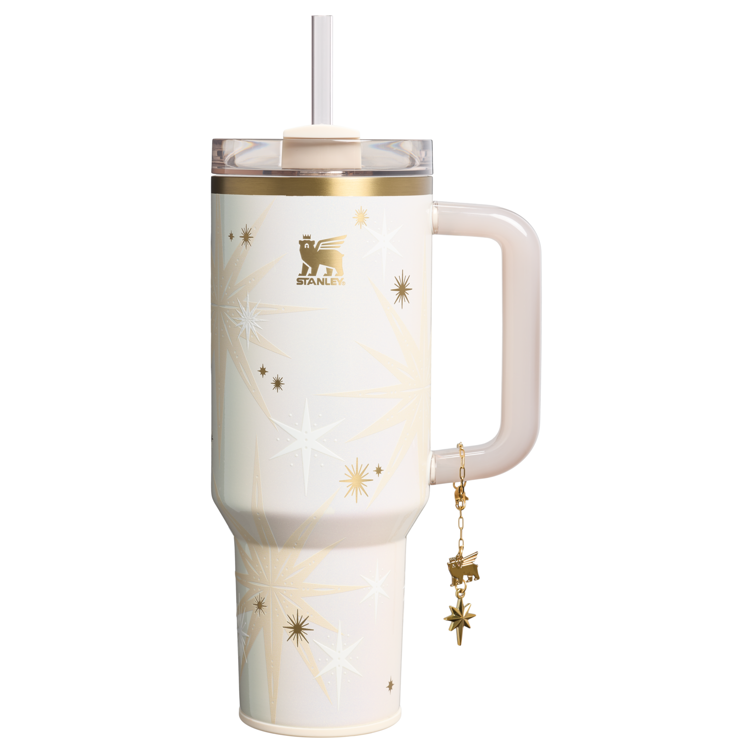 Stanley The Quencher Luxe H2.0 Flowstate Tumbler | 40 OZ Starlight Shimmer Starlight Shimmer